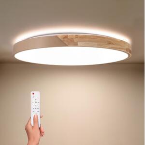 BRILAGI - LED Stmívatelné svítidlo PILANA LED/72W/230V dub/béžová pr. 80 cm + DO