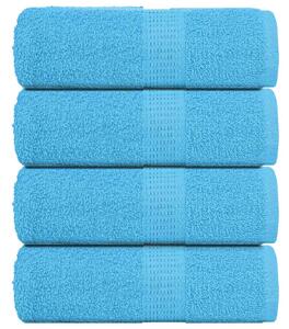 Ručníky FROGN 4 ks tyrkysové 30x30 cm 360 g/m² 136969