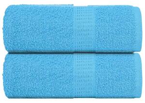 Ručníky FROGN 2 ks tyrkysové 30x30 cm 360 g/m² 136968