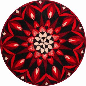 GRUND Mandala předložka POZNÁNÍ červená Rozměr: ø 60 cm