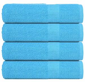 Ručníky do sprchy FROGN 4 ks tyrkysové 70x140 cm 360 g/m² 136978