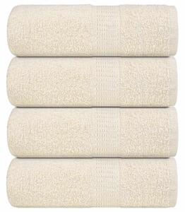 Ručníky pro hosty FROGN 4 ks krémové 30x50 cm 360 g/m² 136996
