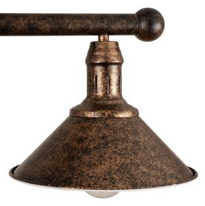 BRILAGI - Lustr na tyči FORGE 2xE27/60W/230V patina/měděná