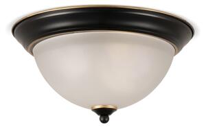BRILAGI - Stropní svítidlo FRESCO 2xE27/40W/230V pr. 28 cm černá/zlatá