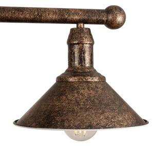 BRILAGI - Lustr na tyči FORGE 3xE27/60W/230V patina/měděná