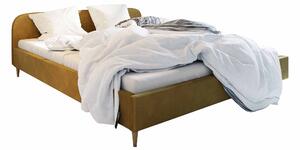 Manželská postel 160 cm Lon (zlatá) (bez roštu a úložného prostoru). 1047046