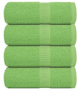 Ručníky pro hosty FROGN 4 ks jablečně zelené 30x50 cm 360 g/m² 137020