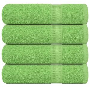 Ručníky FROGN 4 ks jablečně zelené 100x150 cm 360 g/m² 137029