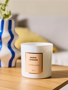 Sinsay - Vonná svíčka White Jasmine - bílá