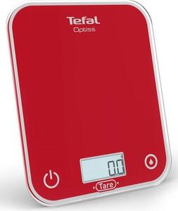 Optiss Kuchyňská váha digitální, sklo, červená TEFAL BC50U3V0