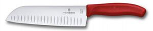 Nůž Victorinox Swiss Classic Red Santoku nůž 17 cm