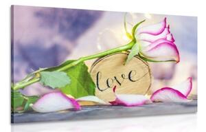 Obraz romantické vyznání Love - 60x40 cm