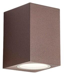 REDO 90528 BRIO venkovní nástěnné svítidlo COB LED 6W 665/492lm 3000K IP54 rezavě hnědá