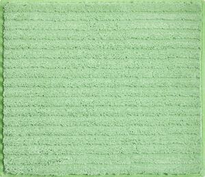GRUND Koupelnová předložka RIFFLE zelená Rozměr: 50x60 cm