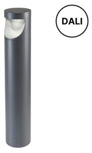REDO 90501-DALI XWALK venkovní stojanové svítidlo/sloupek SMD LED V800mm 12W 1558/1335lm 3000K IP65 tmavě šedá