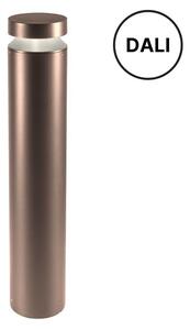 REDO 90506-DALI XGROW venkovní stojanové svítidlo/sloupek SMD LED V800mm 24W 3017/1706lm 3000K IP65 rezavě hnědá