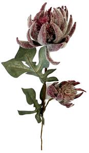 Bělosemenka - umělá květina červená 65cm