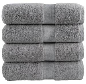 Prémiové mycí utěrky SOLUND 4 ks šedé 30x30 cm 600 g/m² 137300