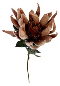 Bělosemenka - umělá květina oranžová 65cm