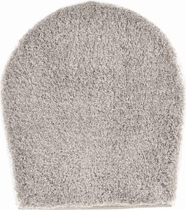 GRUND Koupelnová předložka MELANGE tmavošedá Rozměr: 47x50 cm - na víko od WC nebo jako podsedák na židli