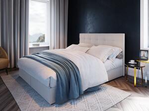 Elegantní postel KALINA 140x200, béžová
