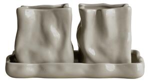 DBKD Set květináčů Herb - Shiny Creme DK425