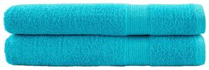 Premium ručníky SOLUND 2 ks tyrkysové 100x200 cm 600 g/m² 137461