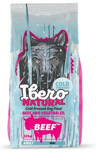 Cold Press Krmivo pro psy Dog Adult Mini, Beef, 12 kg IBERO 1005355