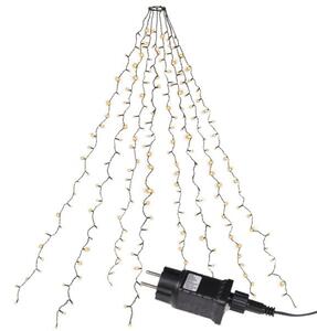 LED světelný řetěz na vánoční strom 200 LED, teplá bílá