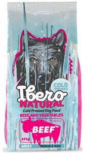 Cold Press Krmivo pro psy Dog Adult Medium & Maxi, Beef, 12 kg IBERO 1005250