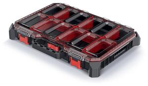 Organizér C, 54,3 cm, nízký s přihrádkami, černá