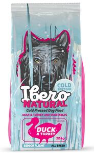 Cold Press Krmivo pro psy Dog Senior, Duck&Turkey, 12 kg IBERO 1005917