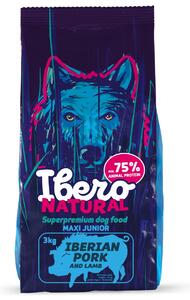 Natural Krmivo pro psy Dog Maxi Junior, Pork & Lamb, 3 kg IBERO 1004286