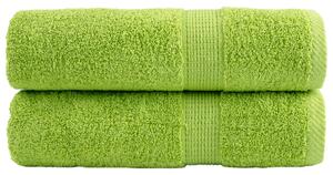 Premium ručníky SOLUND 2 jablkově zelené 50x100cm 600 g/m² 137497