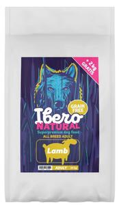 Natural Grain-free Krmivo pro psy Adult M/L, Lamb, 12 kg Gratis IBERO 1006042