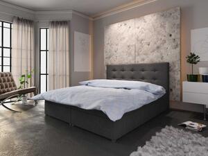 Moderní postel s úložným prostorem STIG I 160x200, antracit