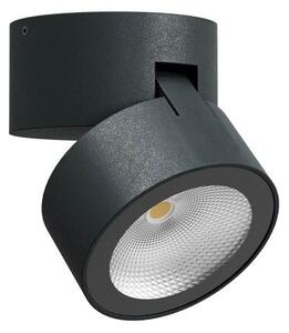 REDO 90627 SHAFT venkovní stropní/nástěnné svítidlo D90mm COB LED 12W 1256/990lm 3000K IP65 antracit