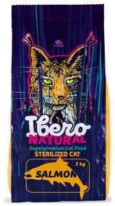 Natural Krmivo pro kočky Cat Sterilized, 3 kg IBERO 1005539
