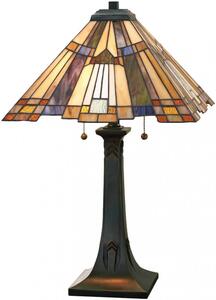 Tiffany stolní lampa INGLENOOK