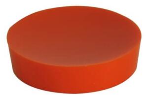 GRUND Miska na mýdlo PICCOLO pomerančová 10,4x10,4x2,5 cm