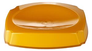 GRUND Miska na mýdlo NEON pomerančová 14,4x10,4x3 cm