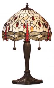 Dragonfly beige stolní lampa Tiffany 64086