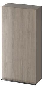 Cersanit - VIRGO závěsná skříňka 40cm, šedá-černá, S522-038