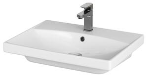 Koupelnová skříňka s umyvadlem CERSANIT - SET 969 LARA CITY 60 - ŠEDÁ DSM (S801-216-DSM)