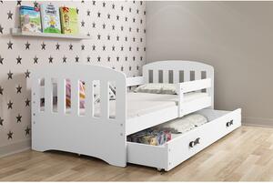Dětská postel CLASSIC 160x80 cm Šedá
