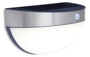 LUTEC 6908701001 BUBBLE solární nástěnné LED svítidlo se senzorem 2,3W 4000K IP44 nerez