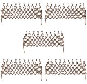 Vrbový plot s mřížovím 5 ks 170 x 37 cm 141620