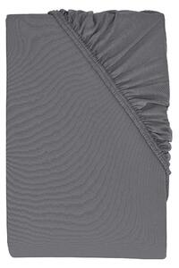 Livarno® Žerzejové napínací prostěradlo, 90–100 x 200 cm (šedá) (100407140003)