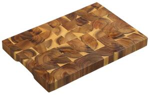 Profesionální deska na krájení 36 x 24 x 3,5 cm, akáciové dřevo KESPER 28150