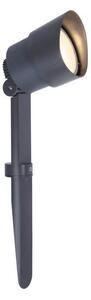 LUTEC 6609201118 EXPLORER zahradní LED reflektor do země 5,9W 380lm 3000K IP54 tmavá šedá